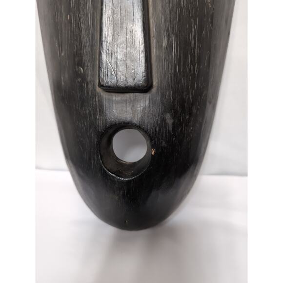 Indonesia Timorese Ancestral Wooden Mask - Picture 3 of 5